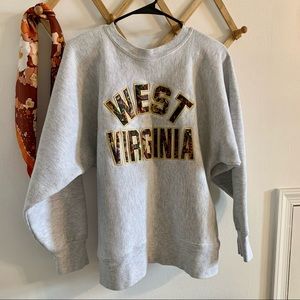 West Virginia Floral Crewneck
